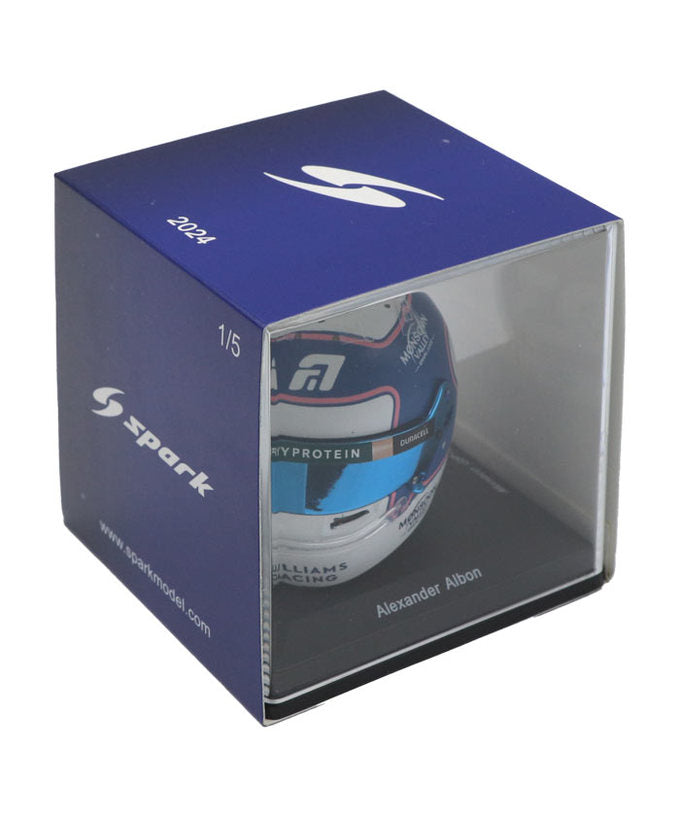 アレクサンダー・アルボン 2024年 モナコGP ウィリアムズ ヘルメット