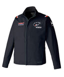 無限 チーム ソフトシェルジャケット BK