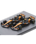 マクラーレン F1チーム MCL39 ノリス＆ピアストリ 2025年 シンガポールGP コンストラクターズ チャンピオン by スパーク 1/64スケール