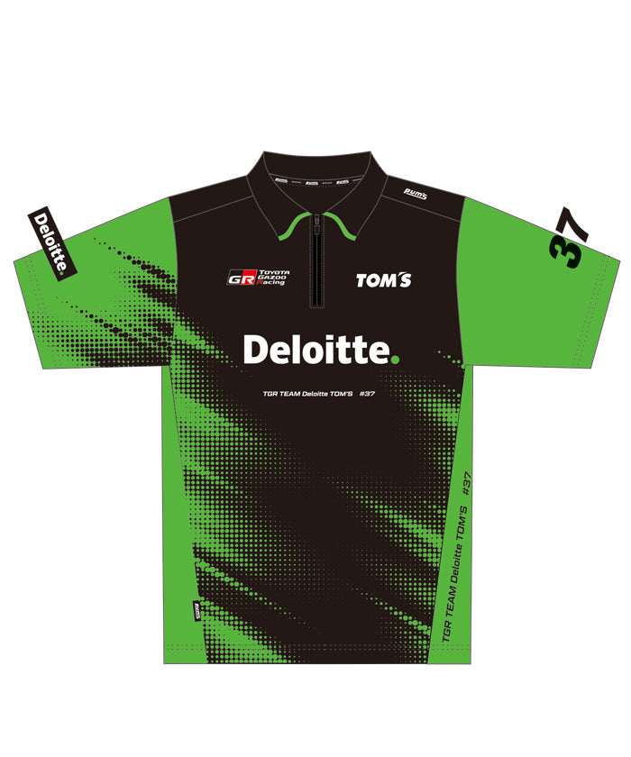 TGR TEAM Deloitte TOM'S チーム ZIP ポロシャツ 2026 – EURO SPORTS