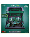 アストンマーチン アラムコ F1 チーム AMR25 フェルナンド･アロンソ 2025年 ピットパスセット by ブラゴ 1/43スケール