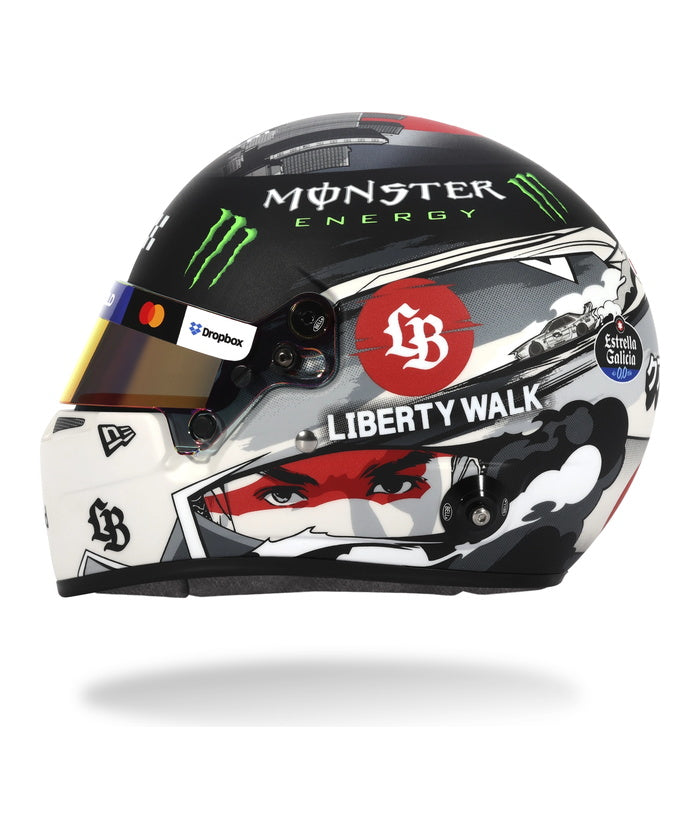 ランド・ノリス 2025年 日本GP マクラーレン ヘルメット by BELL 1/2