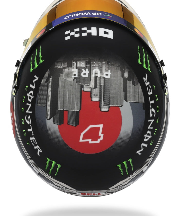 ランド・ノリス 2025年 日本GP マクラーレン ヘルメット by BELL 1/2