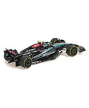 メルセデス AMG ペトロナス F1チーム W15 E ルイス･ハミルトン 2024年 アブダビGP メルセデスラストレース フィギア付 by ミニチャンプス 1/43スケール