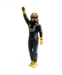 メルセデス AMG ペトロナス F1チーム W15 E ルイス･ハミルトン 2024年 アブダビGP メルセデスラストレース フィギア付 by ミニチャンプス 1/43スケール
