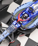 VISA Cash App RB F1 チーム VCARB01 ダニエル･リカルド 2024年 シンガポールGP ファイナルレース by ミニチャンプス 1/43スケール