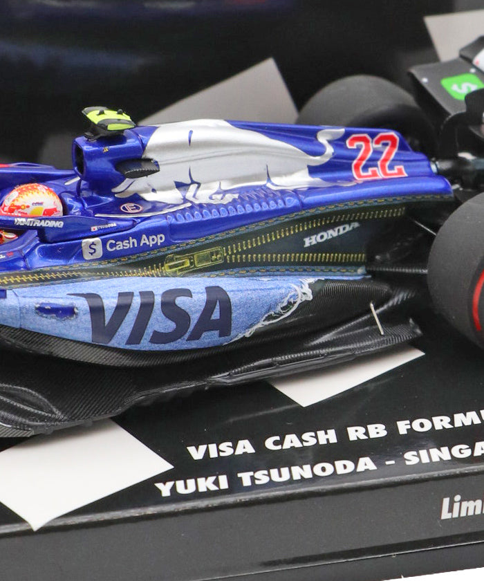 VISA Cash App RB F1 チーム VCARB01 角田裕毅 2024年 シンガポールGP