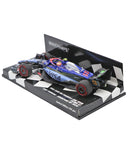 VISA Cash App RB F1 チーム VCARB01 角田裕毅 2024年 シンガポールGP by ミニチャンプス 1/43スケール
