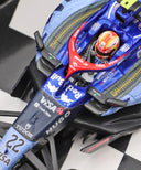 VISA Cash App RB F1 チーム VCARB01 角田裕毅 2024年 シンガポールGP by ミニチャンプス 1/43スケール