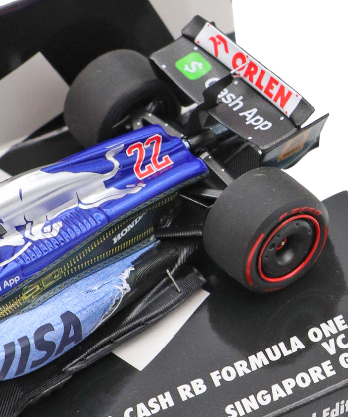 VISA Cash App RB F1 チーム VCARB01 角田裕毅 2024年 シンガポールGP