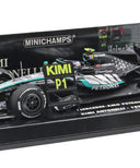 メルセデス AMG ペトロナス F1 チーム W17 キミ･アントネッリ 2026年 中国GP 優勝 ピットボード付 by ミニチャンプス 1/43スケール