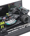 メルセデス AMG ペトロナス F1 チーム W17 キミ･アントネッリ 2026年 中国GP 優勝 ピットボード付 by ミニチャンプス 1/43スケール