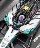 メルセデス AMG ペトロナス F1 チーム W17 キミ･アントネッリ 2026年 中国GP 初ポールポジション 記念タイヤ付 by ミニチャンプス 1/43スケール