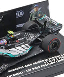 メルセデス AMG ペトロナス F1 チーム W17 キミ･アントネッリ 2026年 中国GP 初ポールポジション 記念タイヤ付 by ミニチャンプス 1/43スケール