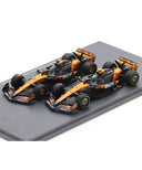 マクラーレン F1 チーム MCL39 ランド･ノリス＆オスカー･ピアストリ 2025年 コンストラクターチャンピオン by スパーク 1/43スケール