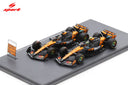 マクラーレン F1 チーム MCL39 ランド･ノリス＆オスカー･ピアストリ 2025年 コンストラクターチャンピオン by スパーク 1/43スケール