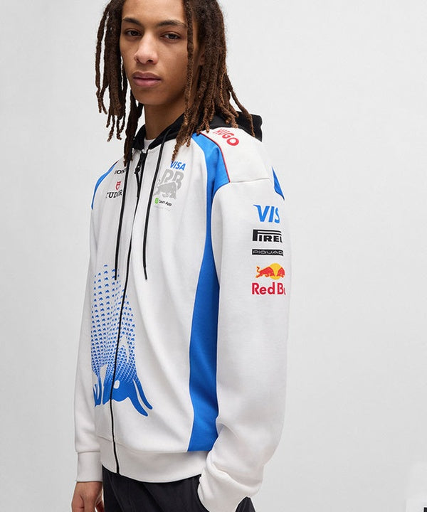 Visa Cash App Racing Bulls チーム フードスウェットジャケット WH
