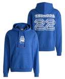 Visa Cash App Racing Bulls 角田裕毅#22 フーディー BL