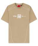 Visa Cash App Racing Bulls ロゴ Tシャツ 2026 ベージュ