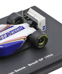 ウィリアムズ ルノー FW16 アイルトン･セナ 1994年 ブラジルGP by ミニチャンプス 1/64スケール