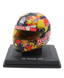 角田裕毅 2024 ヘルメット Visa Cash App Racing Bulls by スパーク 1/5スケール