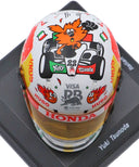 角田角田裕毅 2024 イタリアGP ヘルメット Visa Cash App Racing Bulls by スパーク 1/5スケール