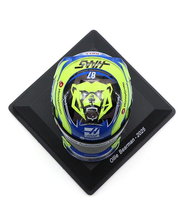 オリバー・ベアマン 2025年 ハース ヘルメット by スパーク 1/5