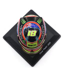 オスカー・ピアストリ 2025年 マクラーレン ヘルメット by スパーク 1/5スケール