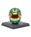 オスカー・ピアストリ 2025年 オーストラリアGP マクラーレン ヘルメット by スパーク 1/5スケール