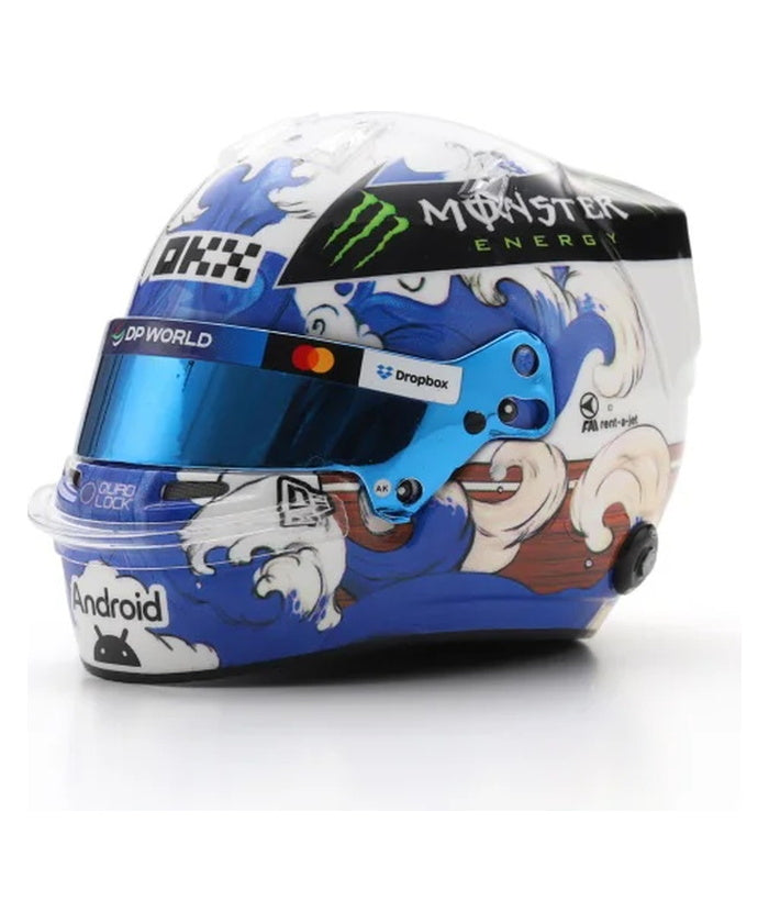 オスカー・ピアストリ 2025年 日本GP マクラーレン ヘルメット by