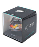 キミ・アントネッリ 2025年 イギリスGP メルセデス ヘルメット by スパーク 1/5スケール