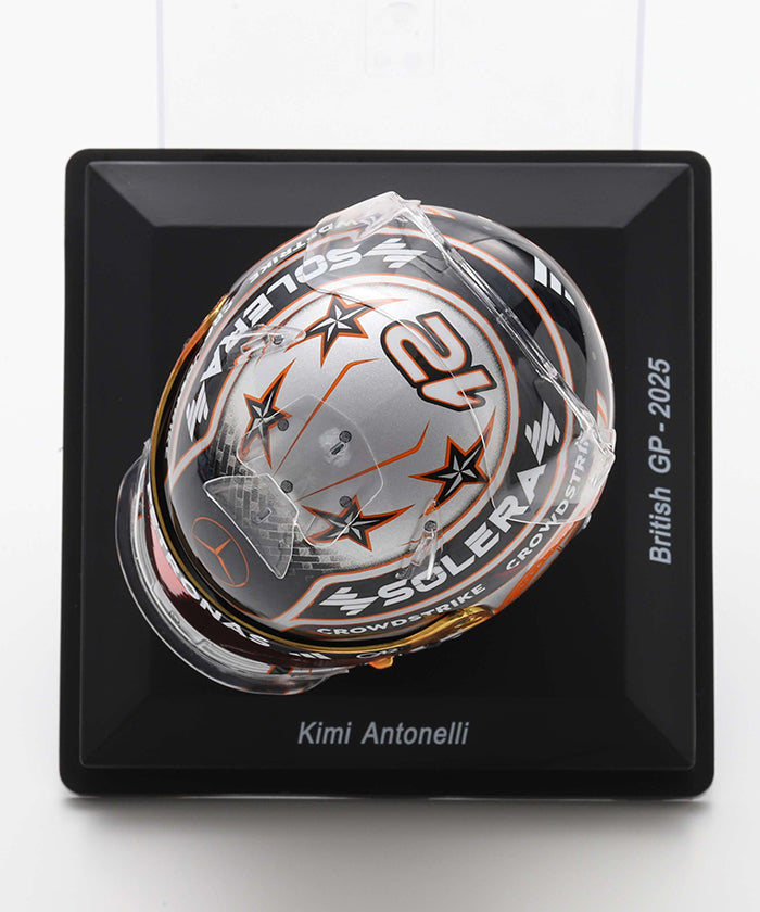 キミ・アントネッリ 2025年 イギリスGP メルセデス ヘルメット by
