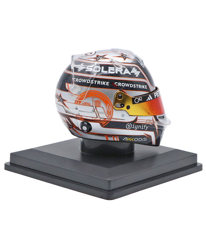 キミ・アントネッリ 2025年 イギリスGP メルセデス ヘルメット by