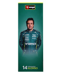 アストンマーチン アラムコ F1 チーム AMR25 フェルナンド･アロンソ 2025年 ピットパスセット by ブラゴ 1/43スケール