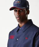 オラクル レッドブル レーシング NewEra オーバーサイズ コーチジャケット ネイビー /FN-W/ARB