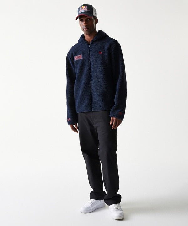 オラクル レッドブルレーシング フード SHERPA ジップジャケット