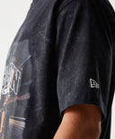 マクラーレン F1 チーム NewEra ウォッシュ グラフィック オーバーサイズ Tシャツ BK