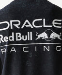 オラクル レッドブル レーシング NEWERA ライナー グラフィック オーバーサイズ Tシャツ ブラック