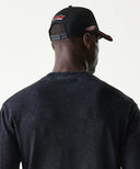 オラクル レッドブルレーシング NEWERA グラフィック ロングスリーブ Tシャツ BK