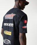 オラクル レッドブル レーシング NEWERA グラフィック オーバーサイズ Tシャツ