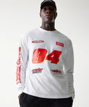 オラクル レッドブル レーシング NEWERA グラフィック ロングスリーブ Tシャツ WH