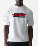 オラクル レッドブル レーシング NEWERA グラフィック オーバーサイズ Tシャツ ホワイト