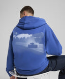 Formula1 グラフィック フルジップ フーディー ブルー