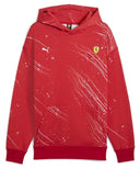 PUMA フェラーリ レース カラー S フーディー レッド