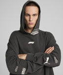 Formula1 オーバーサイズ フーディー ブラック