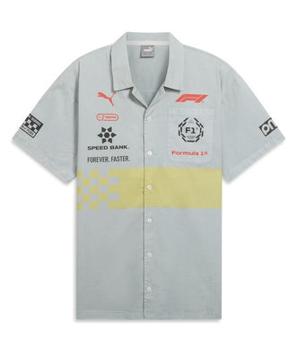 Formula1 レーシング シャツ グレー