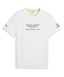 アストンマーティン アラムコ F1 チーム エッセンシャル BIGロゴ Tシャツ WH