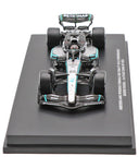 メルセデス AMG ペトロナス F1 チーム W16 Eパフォーマンス ジョージ･ラッセル 2025年 中国GP 3位 by ミニチャンプス 1/64スケール