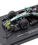 メルセデス AMG ペトロナス F1 チーム W17 キミ･アントネッリ 2026年 中国GP 優勝 ピットボード付 by ミニチャンプス 1/64スケール