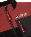 TOYOTA GAZOO Racing ライフスタイル ジップ フリース BK